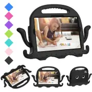 Octopus Style EVA Hybrid PC Shockproof Tablet Case with Strap, For Samsung Galaxy Tab S9 / S9 FE / S7 / S8