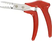 Shimizu Mont Blanc Weeding Elephant 35094 - Red Pin Terminal - Carbon Steel Blade, ABS Handle, Stainless Steel Spring