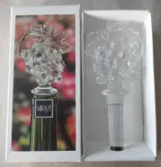 Mikasa Fruit Collection Bottle Stopper Austrian Crystal Wine Stopper