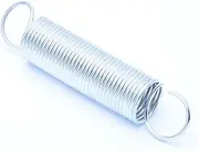 10Pcs 0.5mm Wire Diameter Bright Zinc Plated Extension Spring Tension Spring with Open Hook Outer Dia 3/4/5mm Length 15-60mm(30mm,5mm)