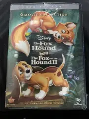 Fox and the Hound I 30th Anniversary + II 2 Movie Collection DVD Disney NEW