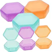 Portable Medicine Organizer Earplug Case 6pcs Pill Box for Travel Compact Holder for Household Jewelry Accessories