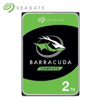 在飛比找樂天市場購物網優惠-Seagate 希捷 BarraCuda 2TB 3.5吋 