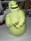 The Nightmare Before Christmas Oogie Boogie 11” Cookie Jar With Sounds & Tags