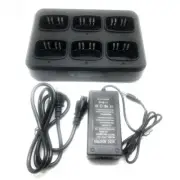 6 Way Charger For Motorola GP328 GP338 GP360 GP640 PR860 HT750 HT1250 HT750