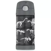 NEW Thermos Funtainer S/Steel Drink Bottle Dinosaur 355ml
