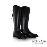 在飛比找遠傳friDay購物優惠-Keeley Ann小牛皮顯瘦長靴(黑色279617310-