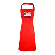 Liberia -Country Flag Nationality Kids Childrens Kitchen Apron