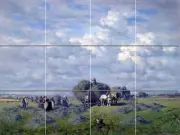 Art Desire Thomassin Farmer Ceramic Mural Backsplash Bath Tile #2068