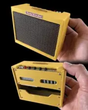 Axe Heaven Fender 1959 Tweed Twin Amp Mini Guitar Amplifier Replica Collectible