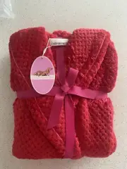 Peter Alexander Ladies Dressing Gown Red Medium