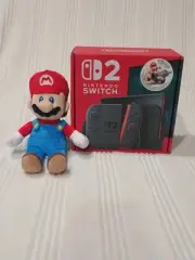Nintendo Switch 2 Mario Kart World Bundle + Mario Stuffed Toy