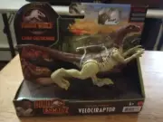 Jurassic World Fierce Force Velociraptor Camp Cretaceous Dinosaur Action Figure