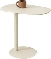 Middai Living Room Side Tables, Stylish Metal Coffee Side Table Bedside Snack Tables, H: 20/25", Various of Colors(Size:50CM,Color:D)