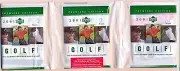 2001 Upper Deck Golf Rack Pack 3 UD + 1 SP Authentic Preview Pack Tiger Woods Rc