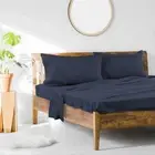 Ardor King Single Bed Fitted Sheet Set 1000TC Cotton Rich w/ Pillowcase
