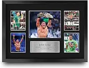 HWC Trading FR A3 John Cena Wrestling Gifts Printed Signed Autograph Picture for WWE & WWF Memorabilia Fans - A3 Framed