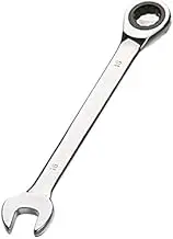 Metric Tool Ratcheting Wrench 16MM,Professional Chrome Vanadium Ratchet Spanner Steel 72 Teeth 12 Point for DIY,Pipeline,Mecchanci Bicycle Repair and Home Maintance