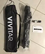 NEW Vivitar 57” Phot/Video Tripod VIVVPT2457-NOC + Camera Grip Holder HF Camgrip