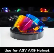 Motorcycle Night Vision Helmet Visor Full Face Helmet Shield For AGV AX9 AX-9