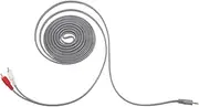 DRESSOOS Replacement Audio Cable 3.5mm to y Splitter High Transmission Speaker Wire for Stereo Systems Longevity