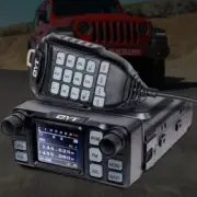 QYT KT-5000 25W 200Ch VHF UHF Dual Band Mini Color Screen FM Mobile Radio
