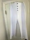 Banana Republic Midrise Crop Flare pant sz 10 white Black Label NWT