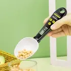 2 in 1 Digital Spoon Scale Adjustable Food Thermometer Food Measuring Scale