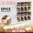 Kitchen Spice Gripper Strip Jar Rack Organiser Storage Holder Wall Cabinet Door