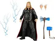 MARVEL - Legends Series - 6" Thor - Infinity Saga Character - Stormbreaker and Mjolnir - Movie Inspired - Premium Design Action Figure and Toys for Kids - Boys and Girls - F0188 - Ages 4+