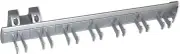 Emuca Belt Holder for Wardrobe, 450mm, Matte Anodised