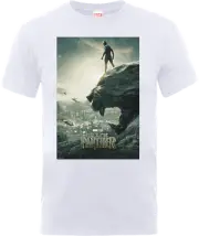 Black Panther Poster T-Shirt - White