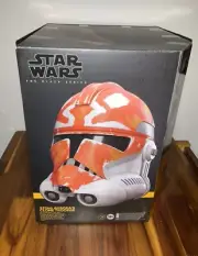 Star Wars The Black Series Ahsoka Clone Trooper Premium Electronic Helmet New