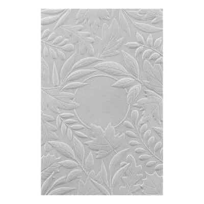 AUTUMN SERENADE 3D EMBOSSING FOLDER-Spellbinders Paper Arts-5x7-Textured