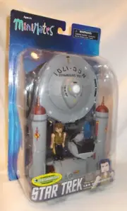 STAR TREK MiniMates ISS Enterprise MIRROR MIRROR includes Captain Kirk 2013 RARE
