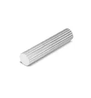 Aluminium T5 x 18 Tooth Bar Stock x 140mm long