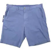 $148 Polo Ralph Lauren Relaxed Fit Blue Salinger Chino Shorts Mens Size 34
