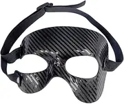 Protective Face Shield - Adjustable Nose Guard for Sports, Dance, Parties, and Shows