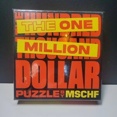 The One Million Dollar Puzzle by MSCHF 500 Pieces - NEW