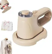 vacuum steamer for clothes, 1000w Ultra-Quiet Handheld Steamer600ml Large Tank and 3.5ft Cord,Portable - Fast heating,Instant wrinkle removal (1 Set)