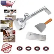 Durable Griddle Scraper with 5 Smooth Blades and Comfortable Grip - 1.9 lbs