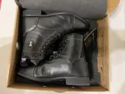 Tredstep Donatella Black Lace up Paddock Boot Women’s Sz 42 (10.5) NWT