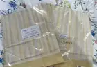Felli Graziano Italy NWT 2pc Euro Shams 100% Cotton Italian 27”x27”