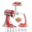 Meat Grinder for KitchenAid Mixer, Meat Grinder Attachment with 4 Grinding Pl...