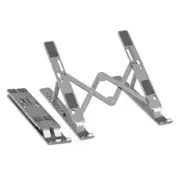 Amer Mounts Aluminum Laptop Stand, Ergonomic Adjustable Notebook Stand, Riser