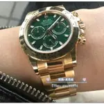 勞力士 116508 迪通拿ROLEX DAYTONA 綠油金 綠面 金迪 非 116518 116503 116