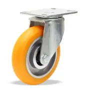 Hamilton S-HL-5EMB Hi-Lo Swivel Caster, 450 lbs Load Capacity - 5" x 1 1/4" Ergo