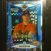 2008 BOWMANS CHROME 1st X-REFRACTOR ZACH JEVNE orioles