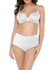 [Miraclesuit Shapewear] High Waist Light Shaping Brief Set of Two in White/Black