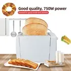 2 Slice Toaster Stainless Steel ABS Smart Toaster With 6 Temperature Setti 5 AU